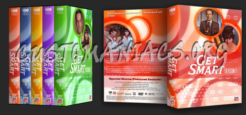 Get Smart Season 1-5 dvd cover
