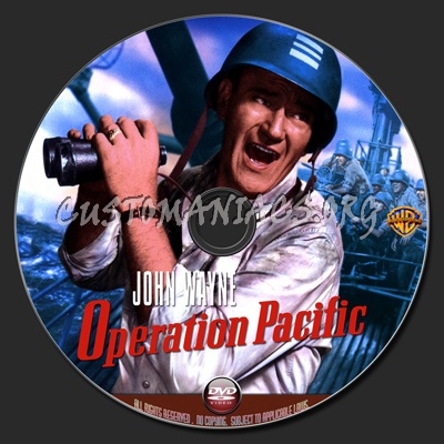 Operation Pacific dvd label