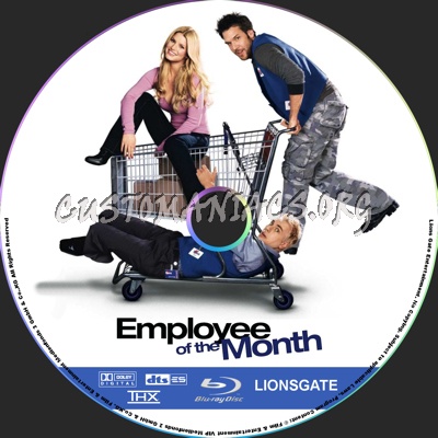 Employee Of The Month dvd label