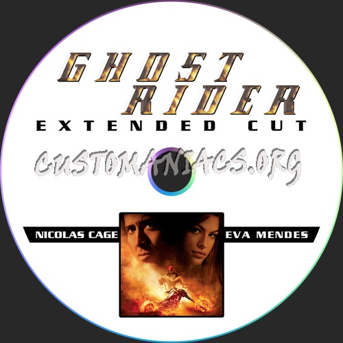 Ghost Rider dvd label