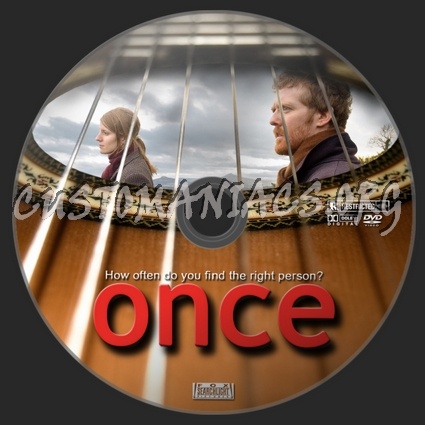 Once dvd label