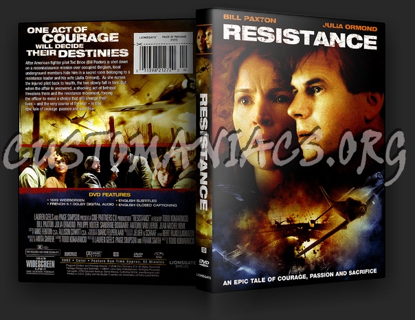 Resistance dvd cover