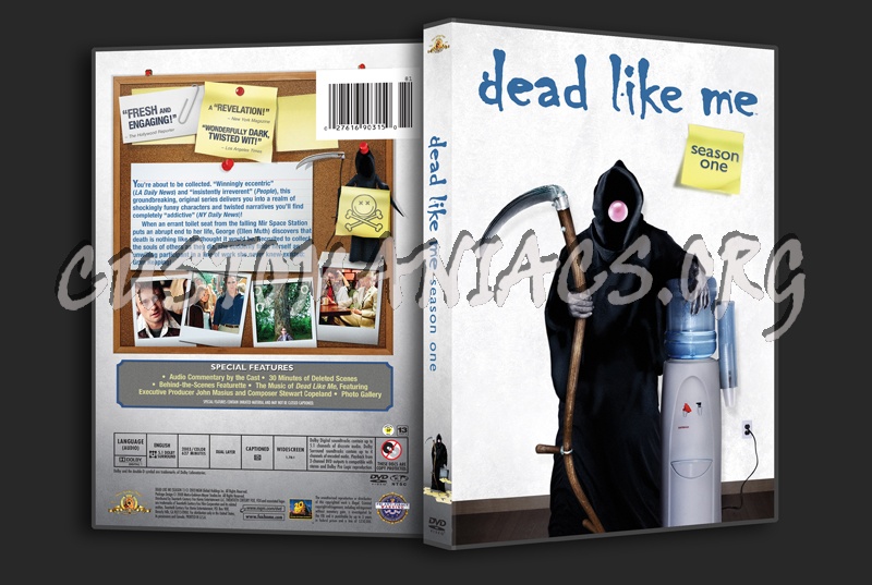Dead Like Me Season 1 dvd cover