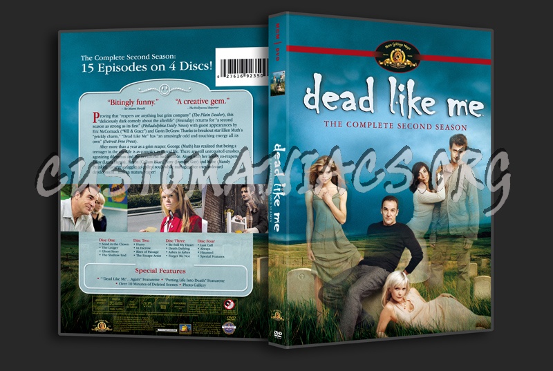 Dead Like Me Season 2 dvd cover