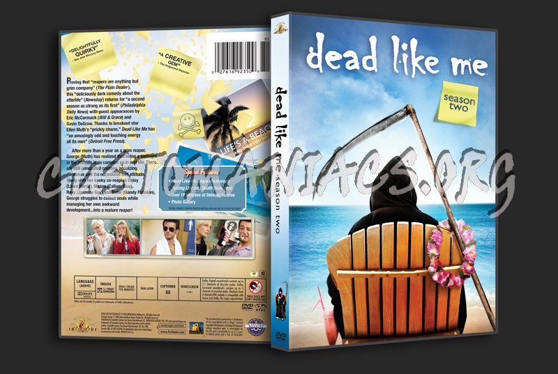 Dead Like Me Season 2 dvd cover