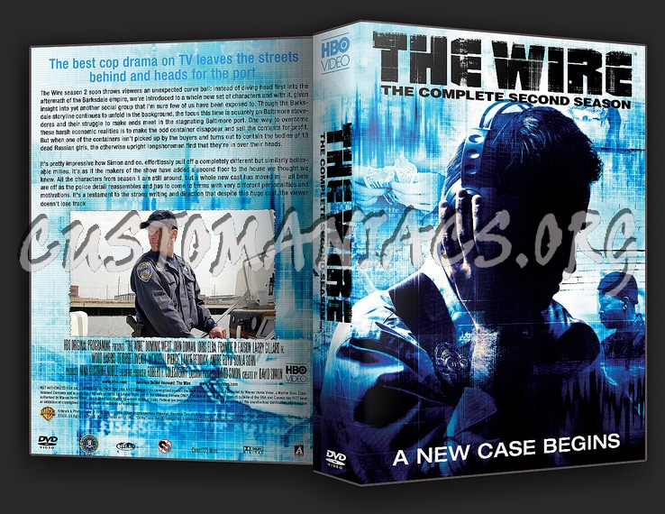 the wire season 2 web v2 dvd cover