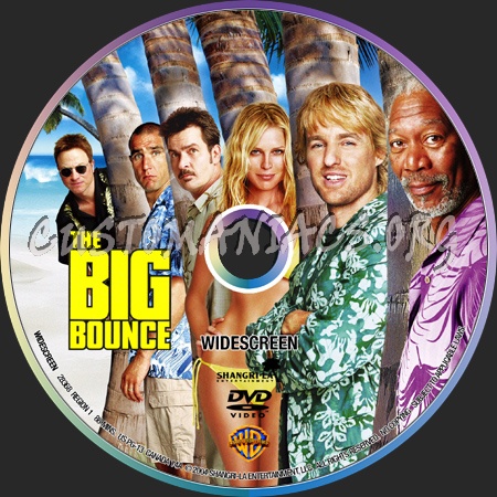 The Big Bounce dvd label