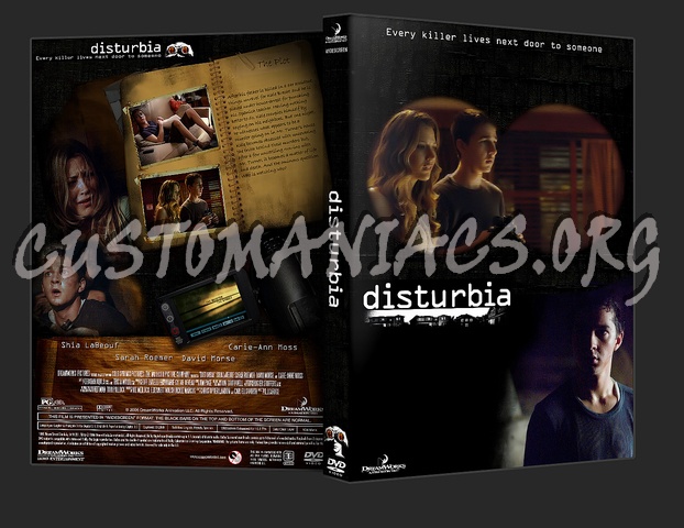 Disturbia dvd cover