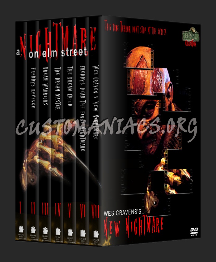 A Nightmare On Elm street dvd cover
