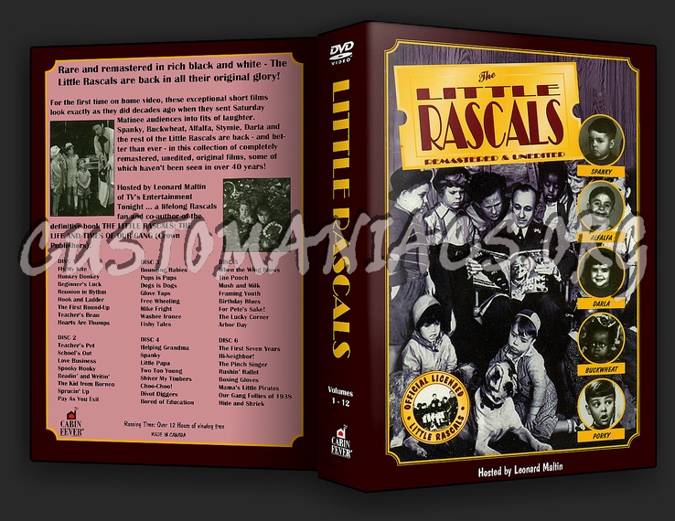 The Little Rascals dvd cover