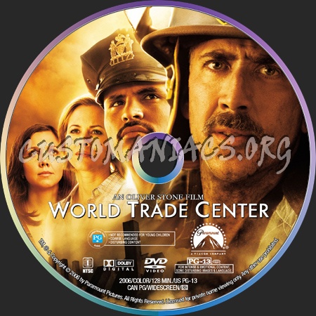 World Trade Center dvd label