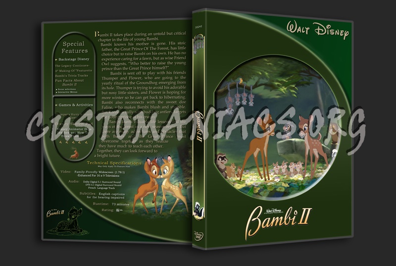 Bambi II dvd cover
