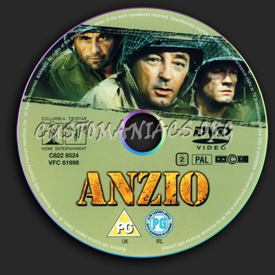 Anzio dvd label