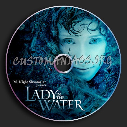 Lady In The Water dvd label