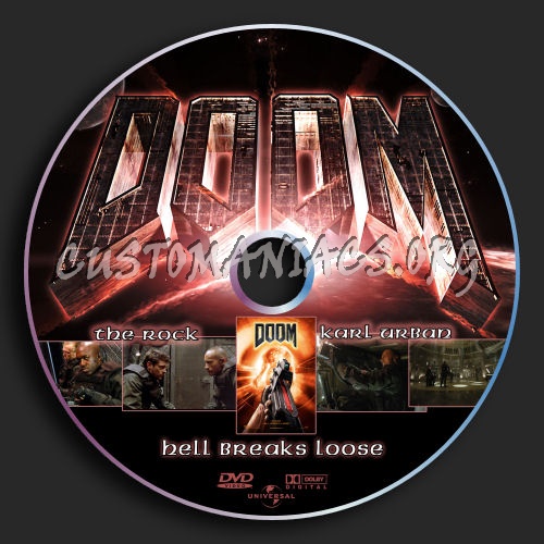 Doom dvd label