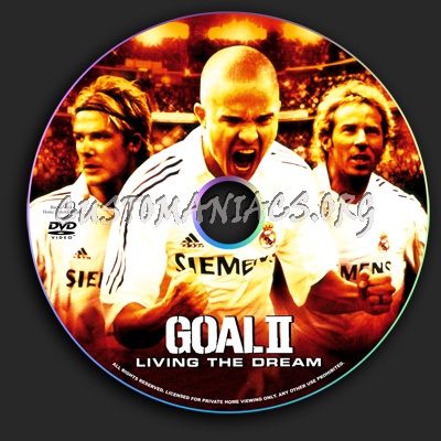 Goal 2 dvd label