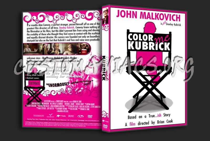 Color Me Kubrick dvd cover