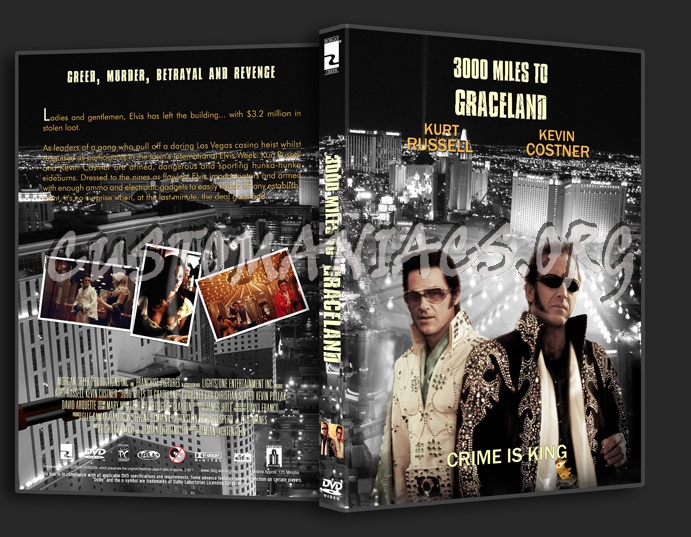 3000 Miles To Graceland dvd cover