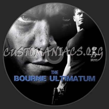 The Bourne Ultimatum dvd label