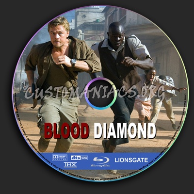 Blood Diamond dvd label