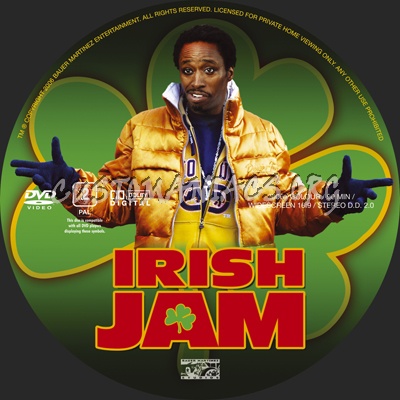 Irish Jam dvd label