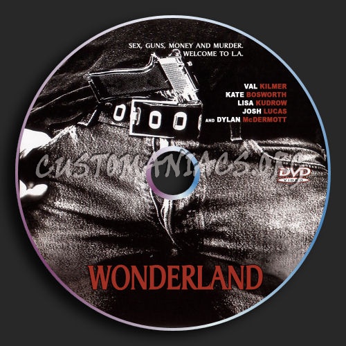 Wonderland dvd label