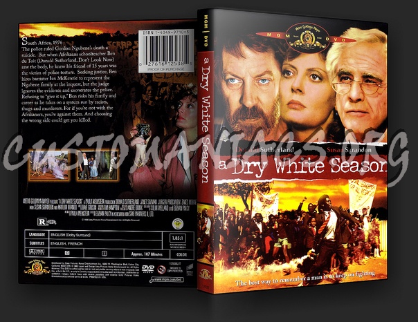 A Dry White Season dvd cover