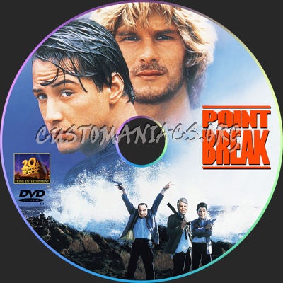 Point Break dvd label