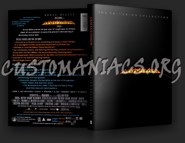 040 - Armageddon dvd cover