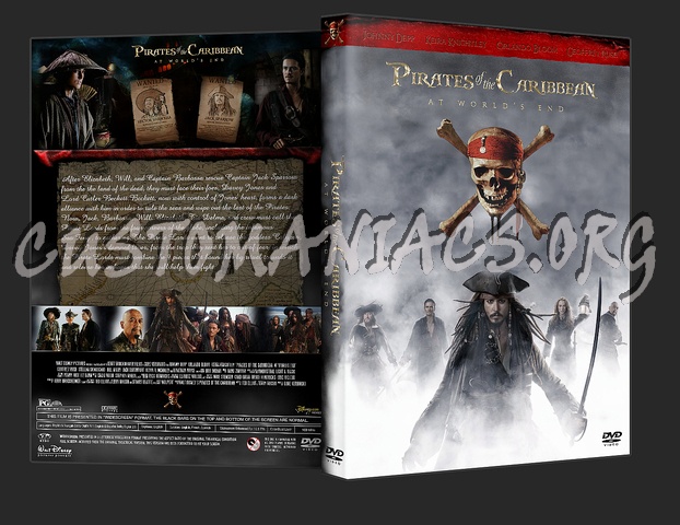 Pirates Of The Caribbean 3 - At World's End dvd cover