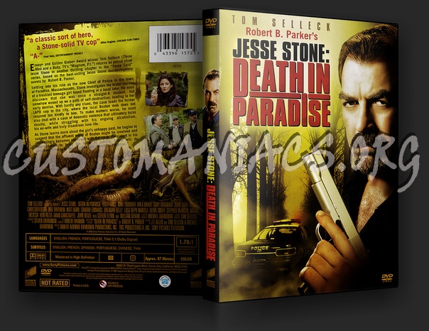 Jesse Stone Death In Paradise dvd cover