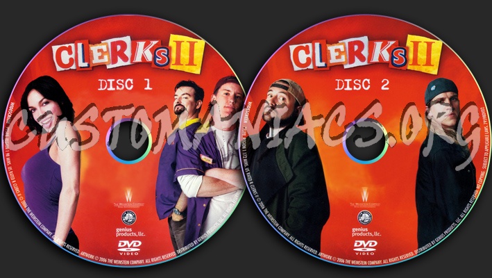 Clerks 2 dvd label