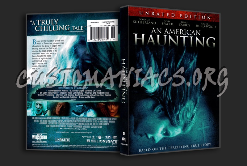 An American Haunting dvd cover