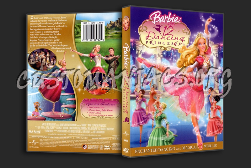 Barbie 12 Dancing Princesses dvd cover