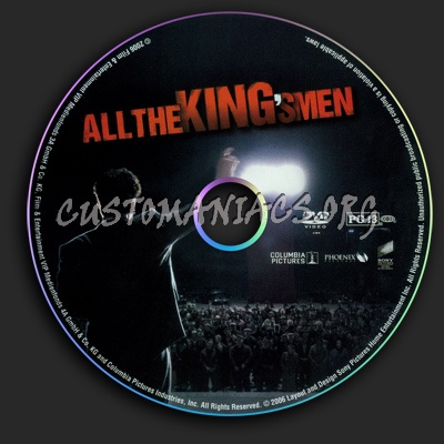 All The Kings Men dvd label