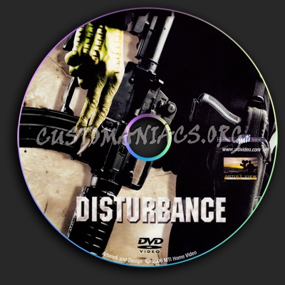 Disturbance dvd label