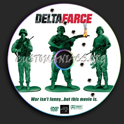 Delta Farce dvd label