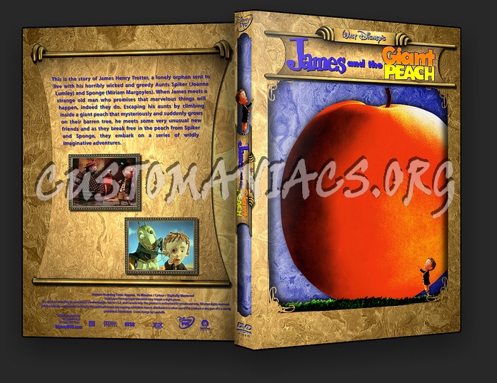 James and the Giant Peach dvd cover