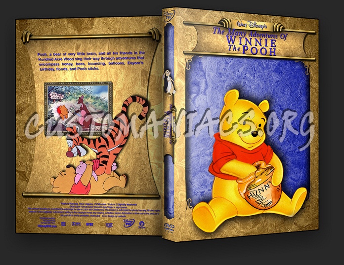 Adventures of Winnie the Pooh Movie dvd cover