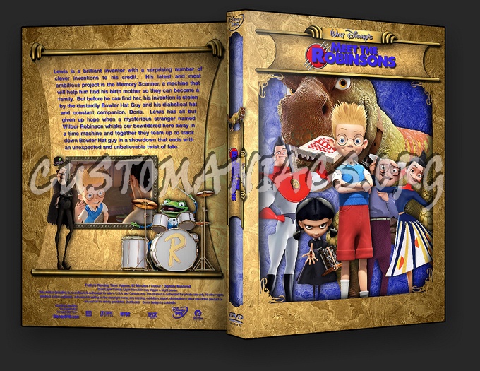 Meet the Robinsons dvd cover