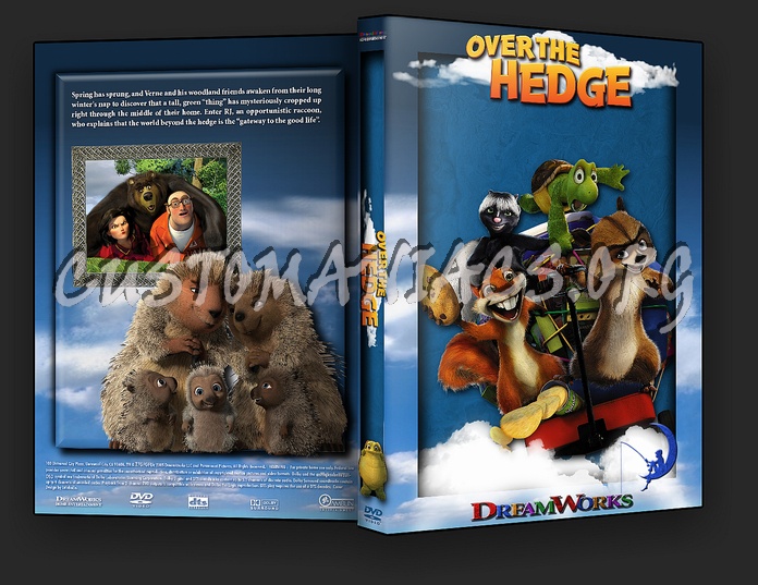 Over The Hedge dvd cover