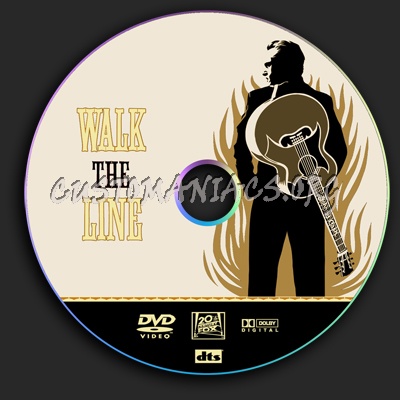 Walk the Line dvd label