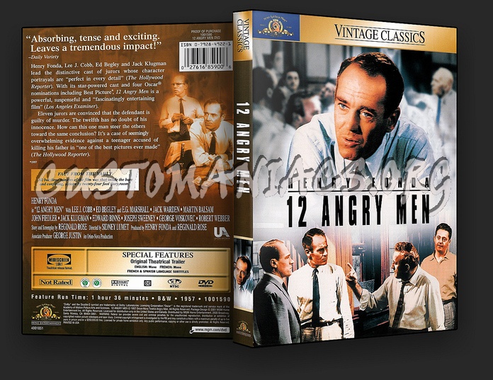 12 Angry Men dvd cover