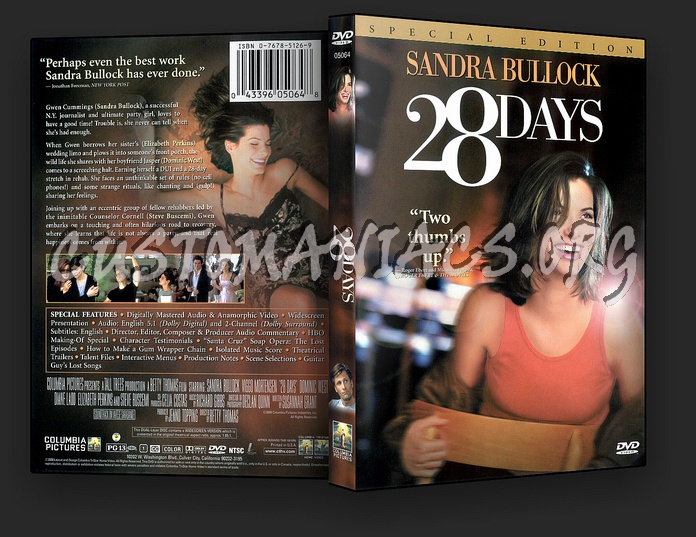 28 Days dvd cover