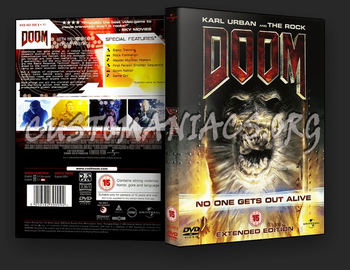Doom dvd cover