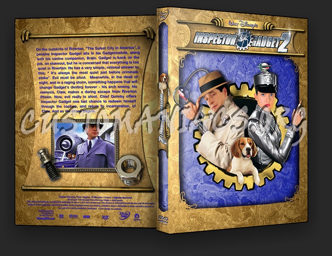 Inspector Gadget 2 dvd cover