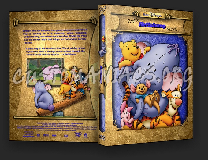 Winnie the Pooh Heffalump Movie dvd cover