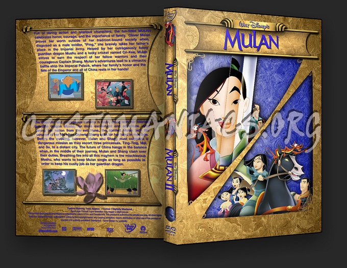 Mulan dvd cover