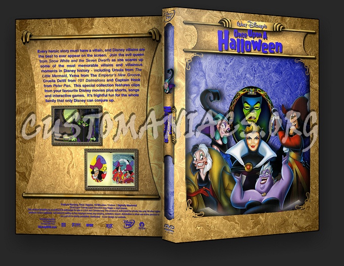 Once Upon A Halloween dvd cover