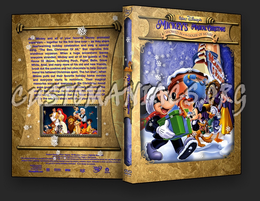Mickey's Magical Christmas dvd cover